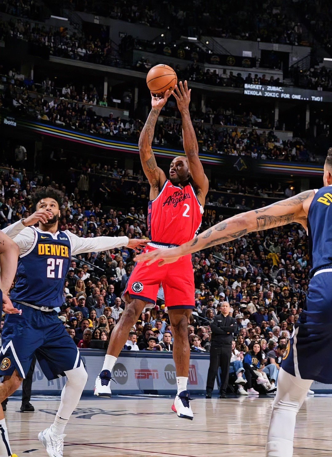 快船逆转掘金晋级次轮